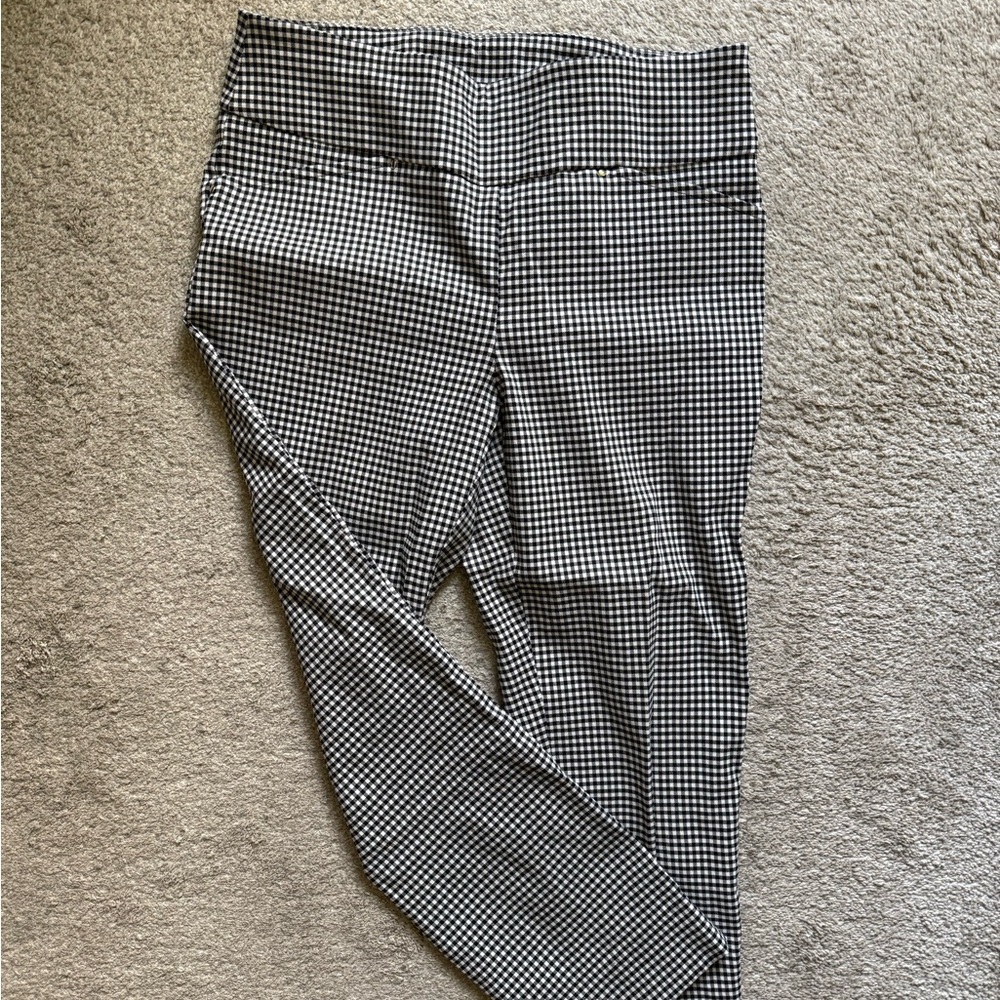 Jules & Leopold Black and White Checkered Pants
